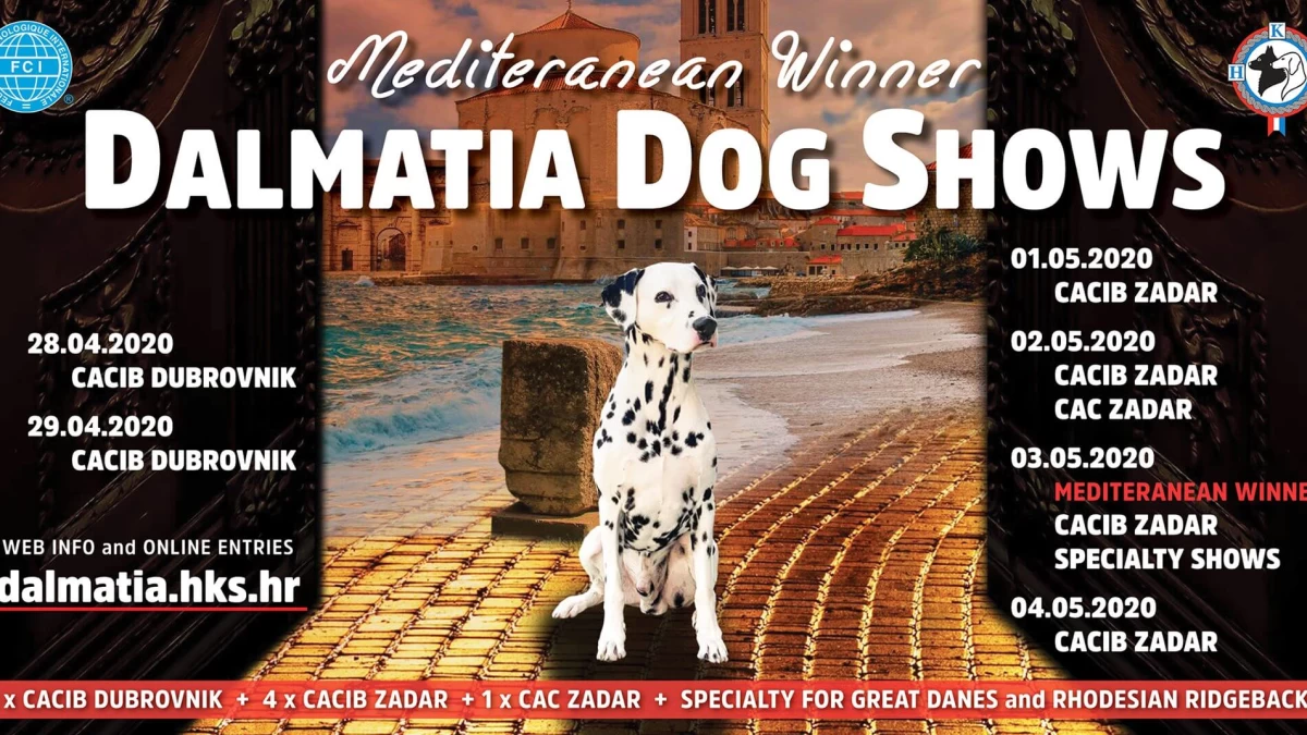 Dalmatia Dog Shows 2020