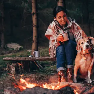 Dogs & Campfire: Dangers of Smoke Inhalation