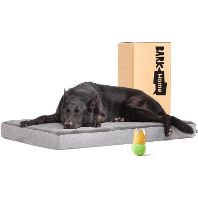 Barkbox Memory Foam Platform Dog Bed