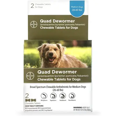 Bayer Chewable Quad Dewormer