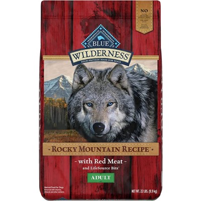 Blue Buffalo Wilderness Rocky Mountain Recipe with Red Meat Adult Grain-Free Dry Dog Food