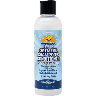 Bodhi Organic All Natural Oatmeal Dog Shampoo and Conditioner