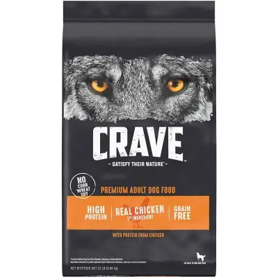 CRAVE Grain Free High Protein Adult Dry Dog Food