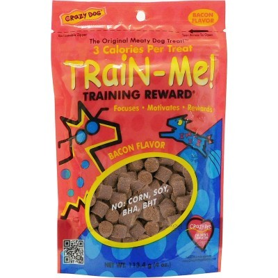 Crazy Dog Train-Me! Bacon Flavor Dog Treats