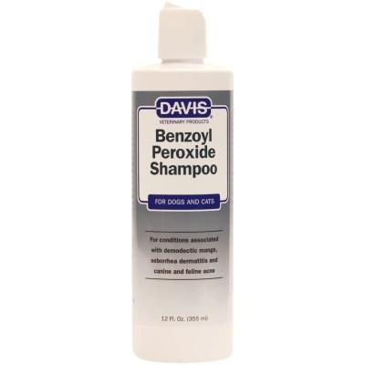 Davis Benzoyl Peroxide Medicated Dog & Cat Shampoo