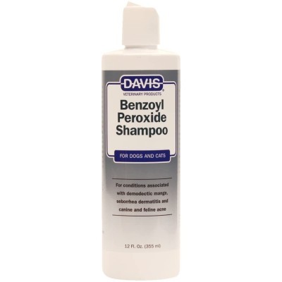 Davis Benzoyl Peroxide Medicated Dog & Cat Shampoo