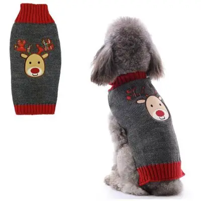 Delifur Dog Ugly Christmas Sweater