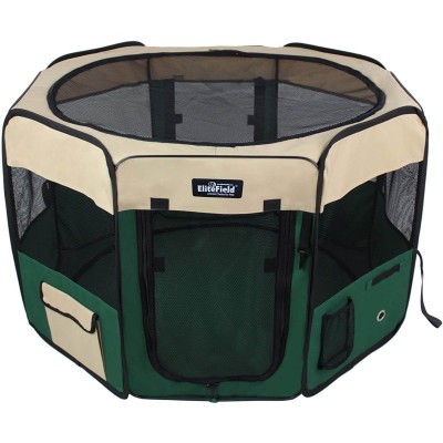 EliteField 2-Door Soft Pet Playpen