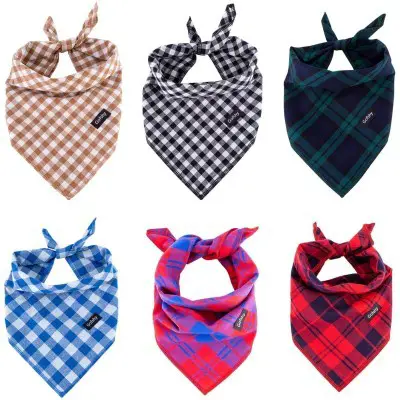 Gofshy Dog Bandana-6PCS