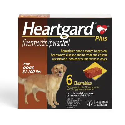 Heartgard Plus 51 - 100 lbs