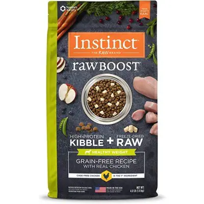 Instinct Raw Boost Healthy Weight Grain Free Recipe with Real Chicken
