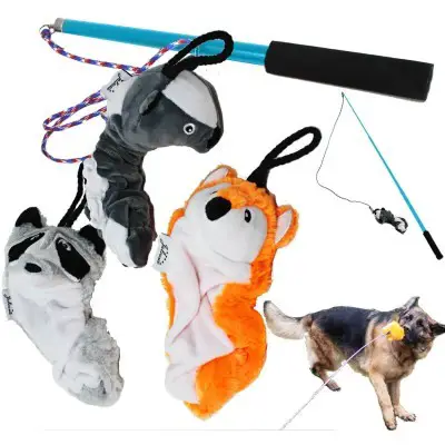 Jalousie Dog Flirt Pole Set