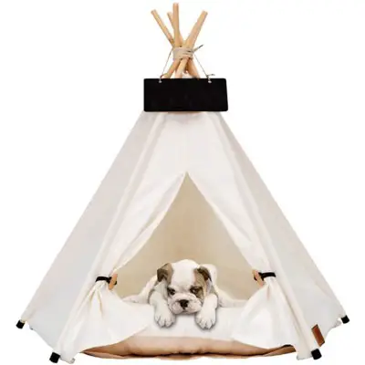 JOUDOO Pet Teepee Tent for Small Dogs