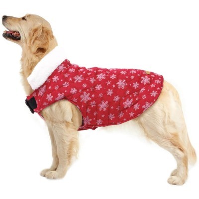 Kuoser Christmas Cold Weather Dog Coat