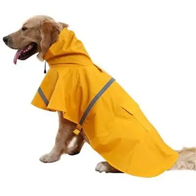 Large Dog Raincoat by Okdeal