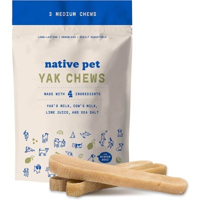 Native Pet Yak Chews for Dogs