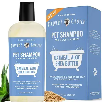 Oliver's Choice Dog Shampoo with Oatmeal and Aloe