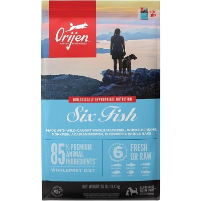 ORIJEN Dry Dog Food Six Fish Recipe