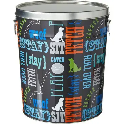 Paw Prints Pet Food Storage Bin