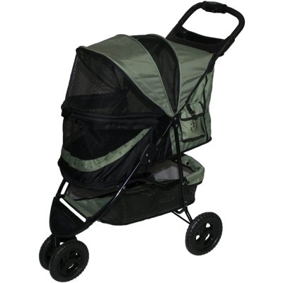 Pet Gear No-Zip Special Edition 3 Wheel Stroller For Dogs