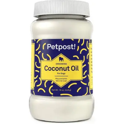 Petpost Skin & Coat Grooming Coconut Oil