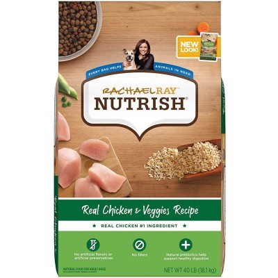 Rachael Ray Nutrish Dry Dog Food, Chicken & Veggies