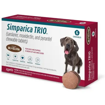 Simparica Trio 88,1 - 132 lbs