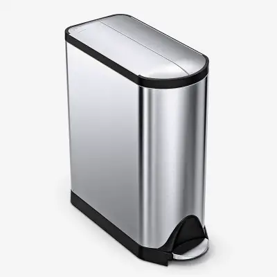 Simplehuman 45 Liter Butterfly Lid Step Trash Can