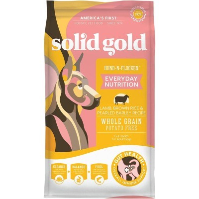 Solid Gold Hund-N-Flocken with Real Lamb, Brown Rice & Barley