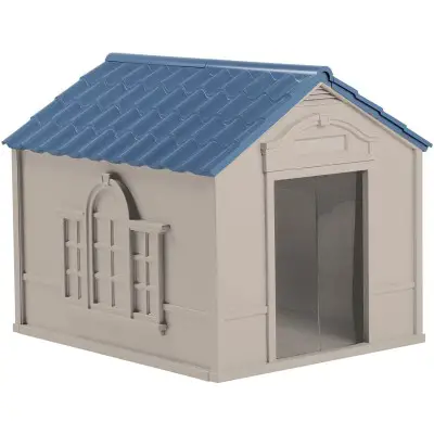 Suncast Outdoor Dog House with Door
