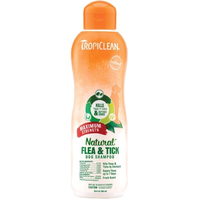 TropiClean Maximum Strength Natural Flea Shampoo