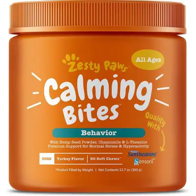 Zesty Paws Calming Bites for Dogs