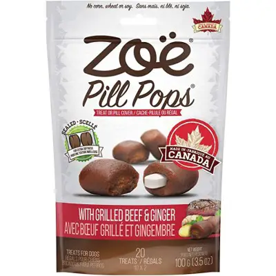 Zoë Pill Pops for Dogs, Healthy Dog Treats
