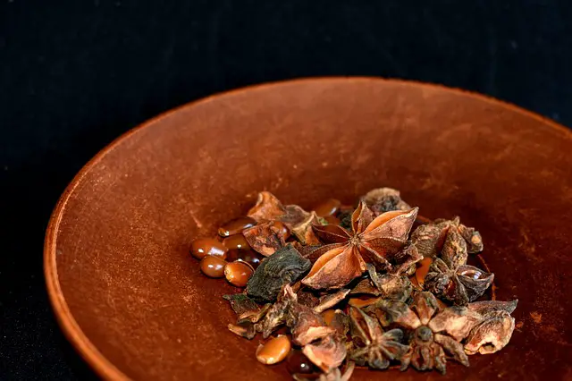 anise seeds closeup