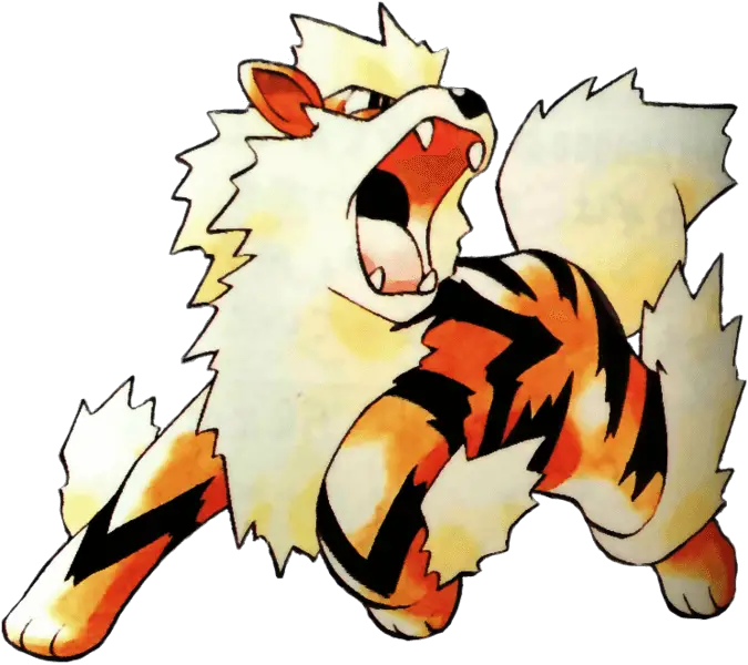 arcanine dog pokemon