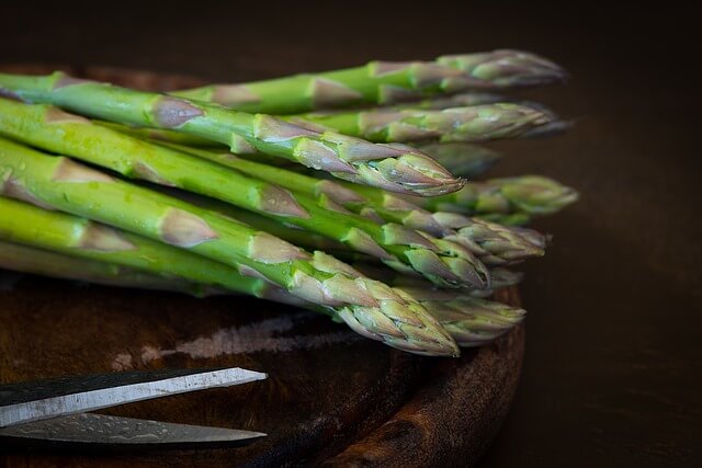 asparagus closeup