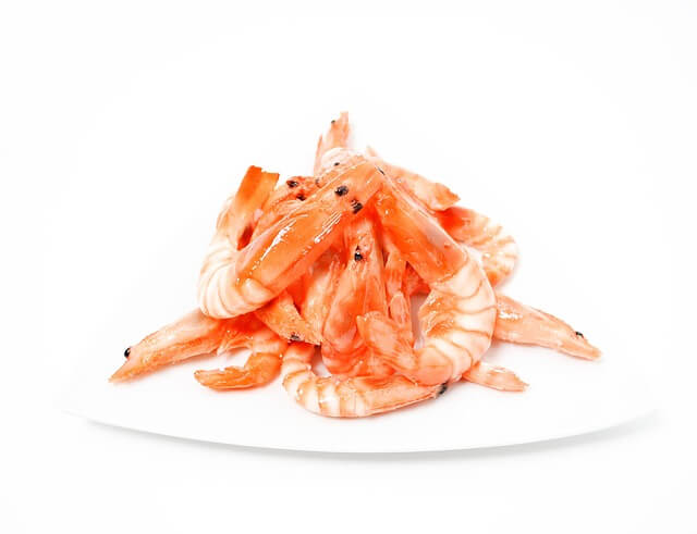 boiled shrimp