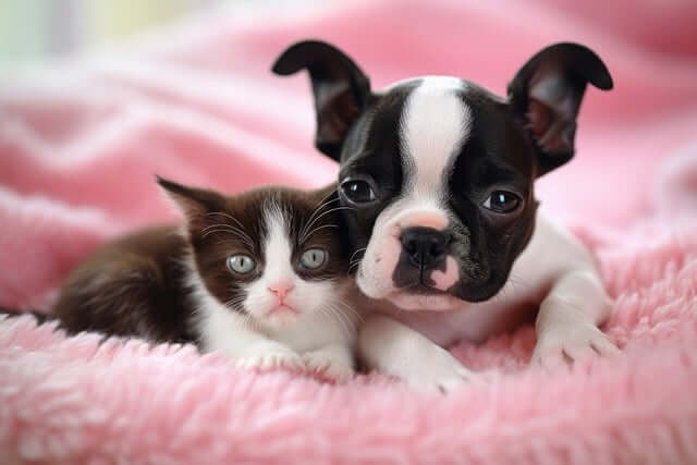 Boston Terrier puppy