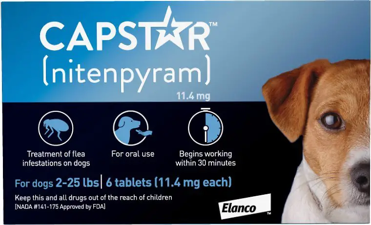 capstar for dogs up to 25 lbs