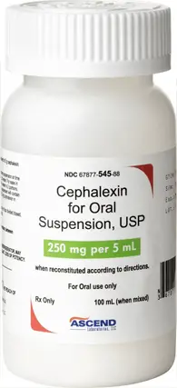 cephalexin oral suspension