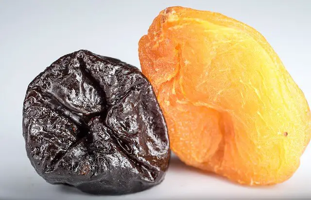 dried-apricot and prune