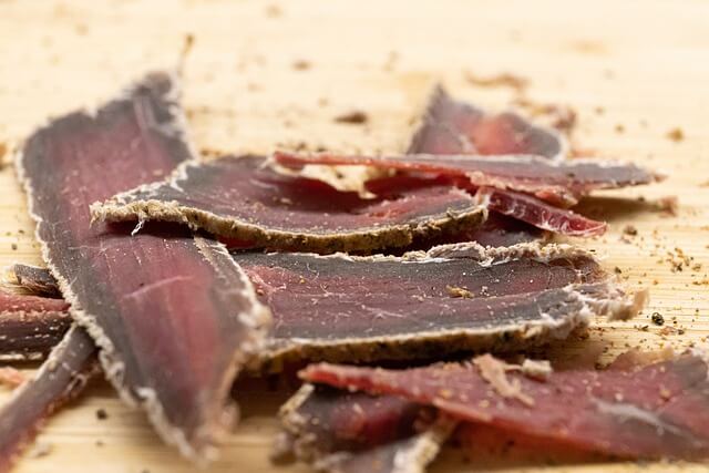 dried beef jerky