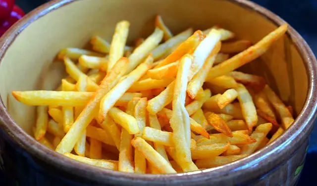 french-fries in bowl