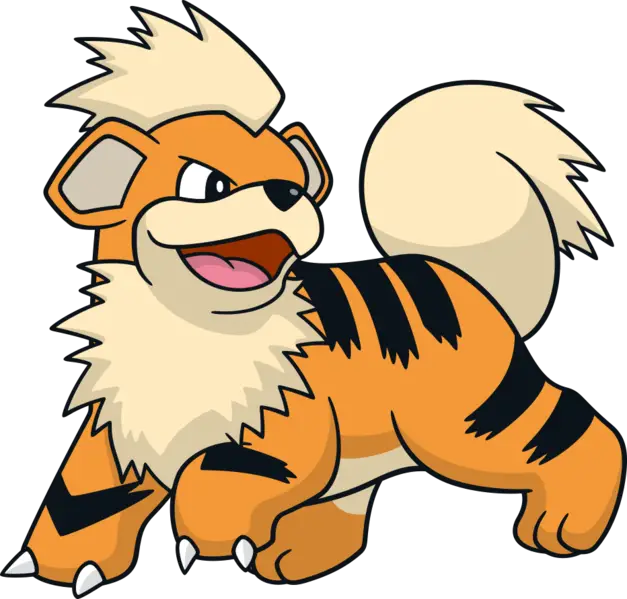 fogo pokemon, este e um cachorro de fogo o arcanine, myofkilly