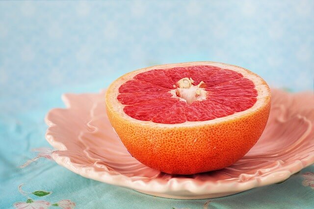 half of grapefruit