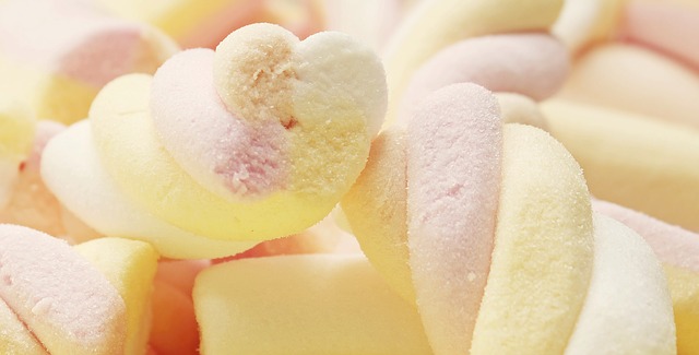 marshmallow closeup