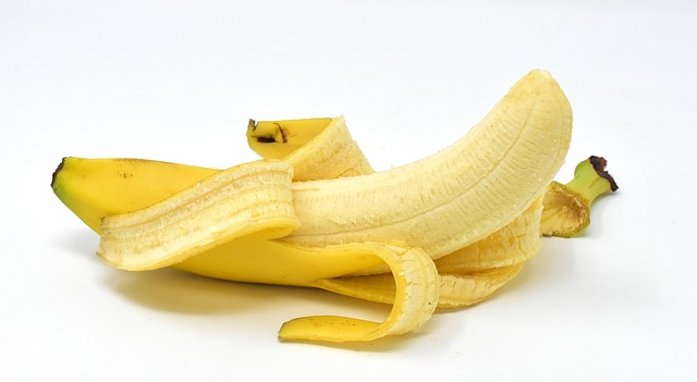 peeled banana