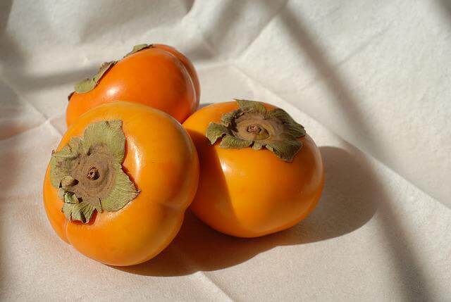 persimmons