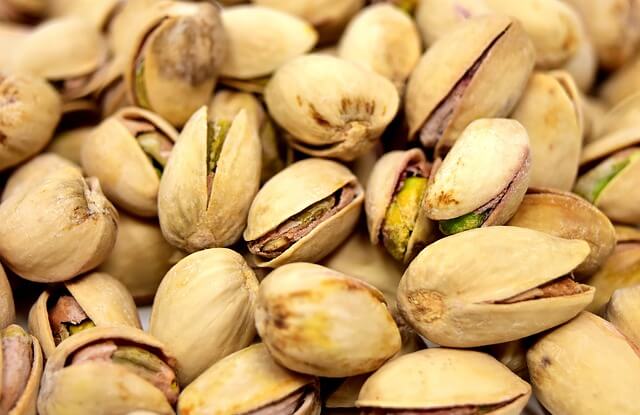 pistachios up close