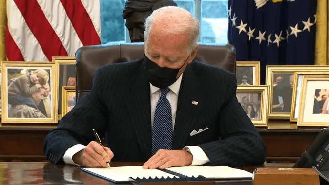 president biden signs a bill